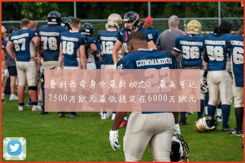 普利西奇身价最新动态：最高可达7500万欧元最低稳定在6000万欧元