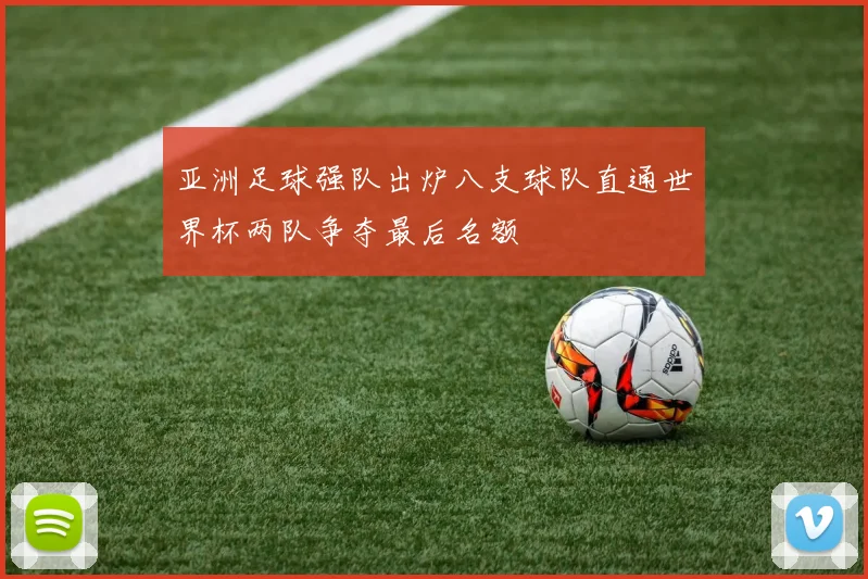 亚洲足球强队出炉八支球队直通世界杯两队争夺最后名额